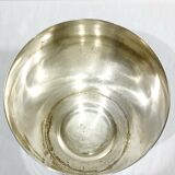 Seau à champagne en métal argenté, tête de lion