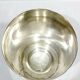 Silver-plated champagne bucket with lion head