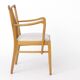 Pair of 1950s Vintage Armchairs, Restored Beech Wood & Light Gray 1950s