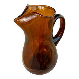 Carafe / pichet • verre soufflé