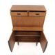 Scandinavian teak secretary desk, Bräntorps, Sweden, 1960