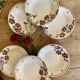 Set of 8 vintage soup plates, Nelly de Salins