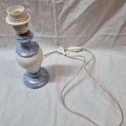 Pied de lampe en marbre bleu Spain 1970