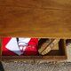 Vintage desk in solid walnut