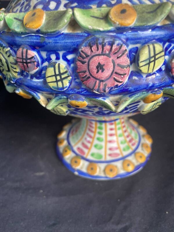 Bouteille botijo en barbotine, 1900