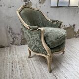 Louis XV shepherdess armchair