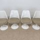 Set of 4 Tulip chairs by Knoll – Eero Saarinen – 1960s/70s