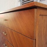 Commode vintage design chevrons