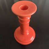 pair of ceramic candlesticks 1980