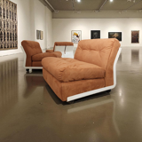 3 Amanta armchairs by Mario Bellini for C&B Italia (reupholstered)