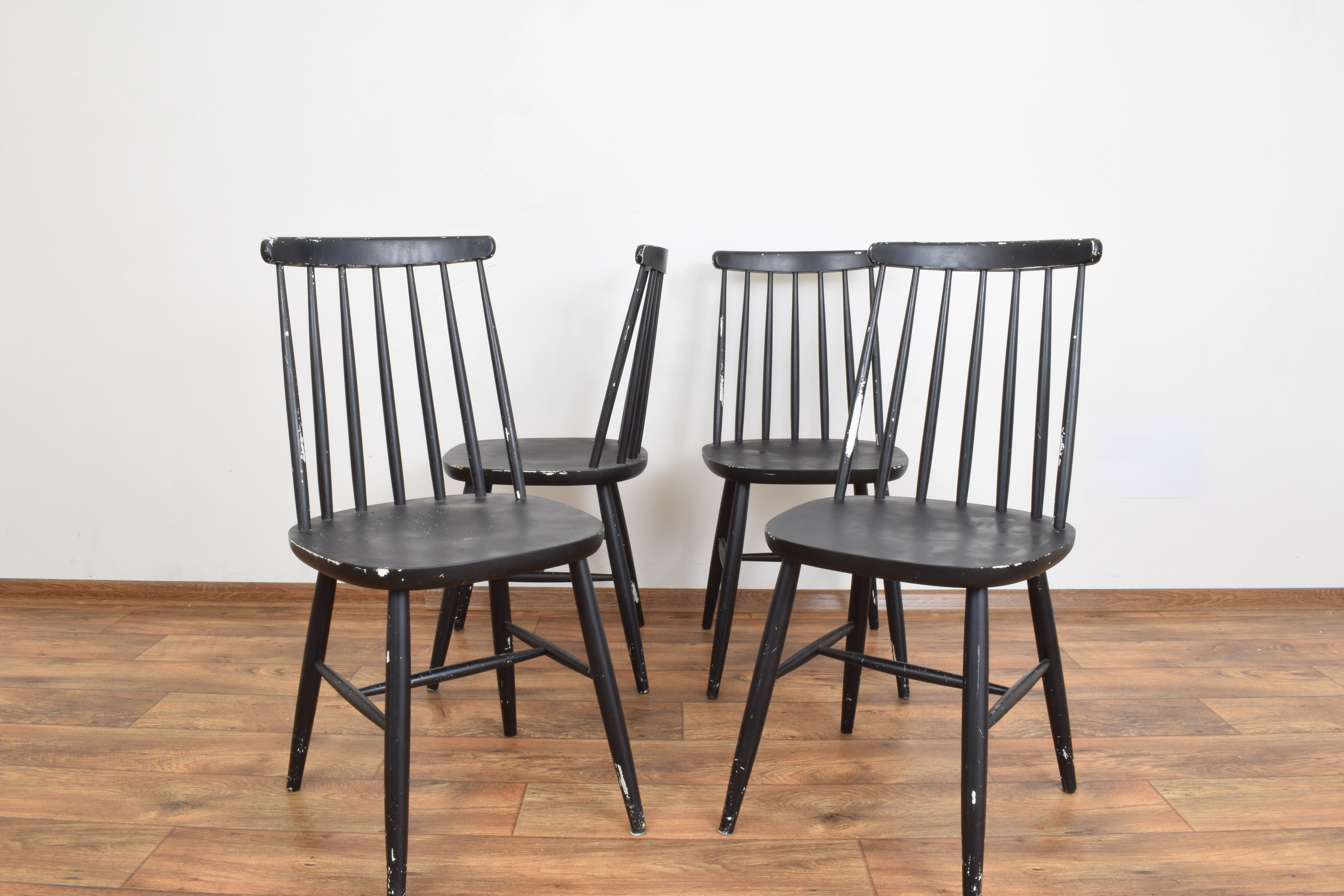 A set of four chairs 1960