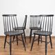 A set of four chairs 1960