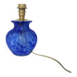 Glass paste lamp base by Annick Naudy