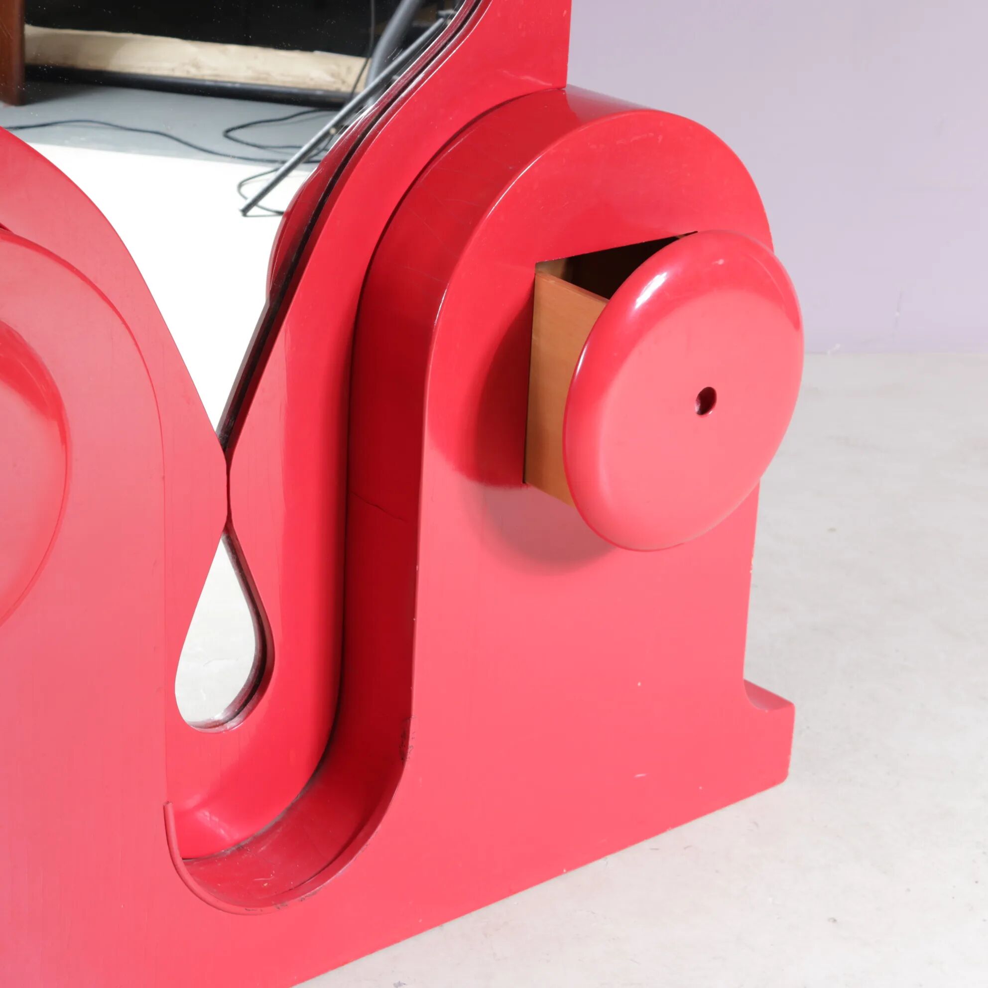 “Rendez Vous” mirror by Nazareno Noja for Studio Alchimia, Italy 1976