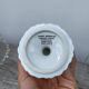 Plain white mazagran cups Limoges Seignolles Edelweis