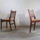 Hans J. Wegner dining chairs in teak model CH-31 by Carl Hansen & Søn