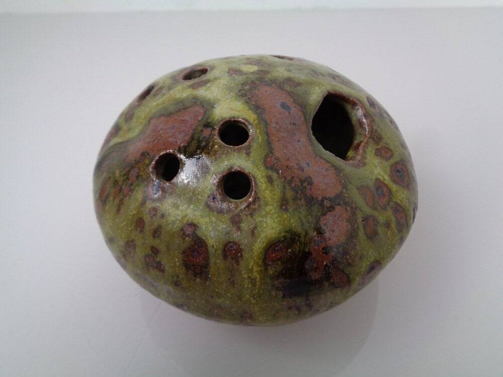 Danish Studio Ceramic Vase, 1960s