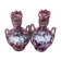 Pair of enamelled vases  around 1900
