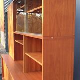 Modular teak furniture 1960 Arnaud design Louis Paolozzi