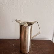 Pichet Carafe Water Modernist Silver Metal Bruckmann Germany Mid Century