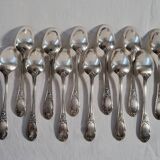 12 Small Silver Metal Spoons SOH