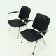 Set of 2 Tubular Armchairs by Gebroeders de Wit 1960s