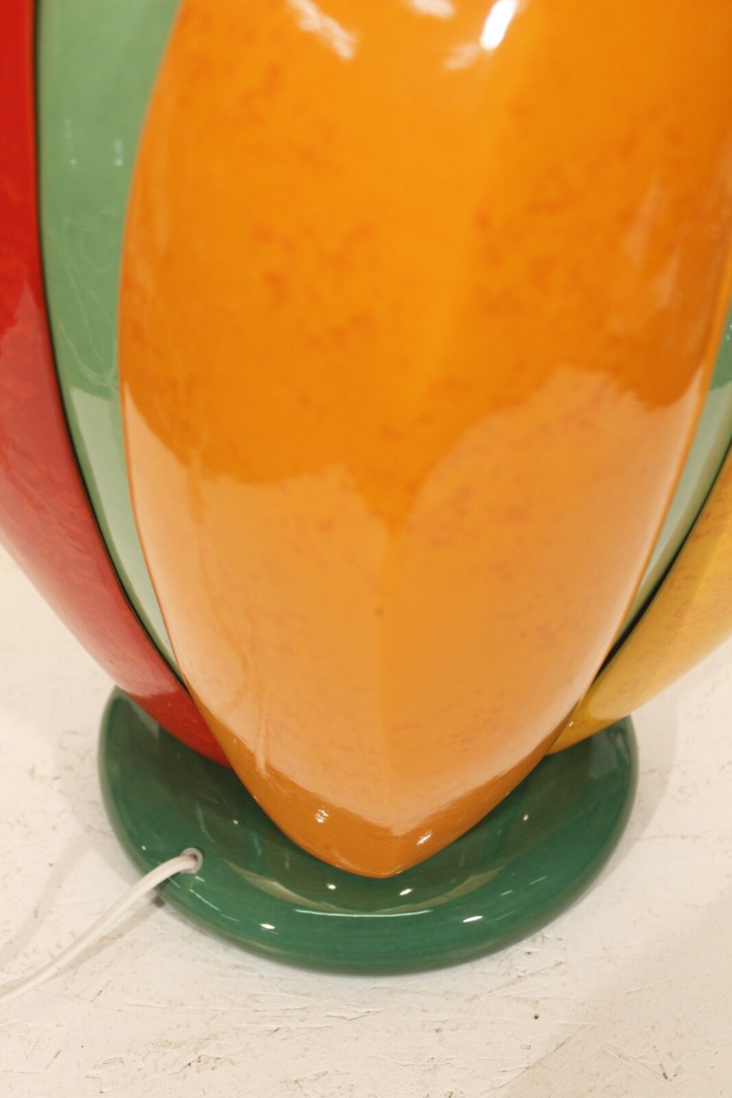 Ceramic lamp by François Chatain, France, 1990s