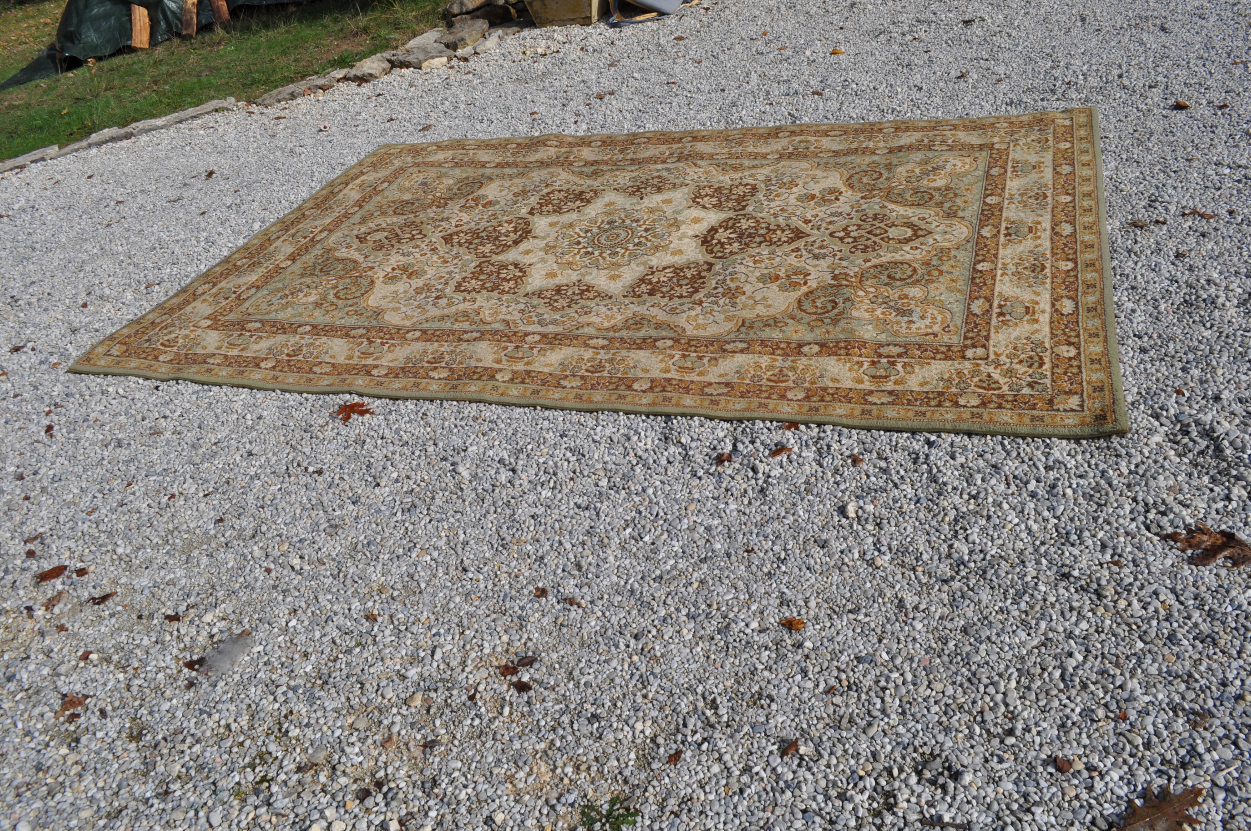 Yarkand jade wool carpet