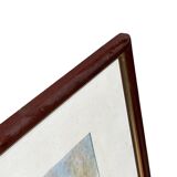 Framed landscape entitled "The Loing Canal", signed A. Sisley