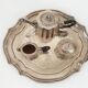Art Deco silver metal coffee service