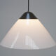 Vintage Opala ceiling light by Hans Wegner for Louis Poulsen