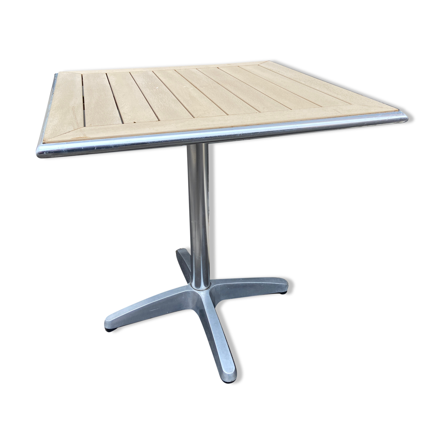 Guéridon table de terrasse bistrot vintage