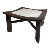 Table basse style Japandi vintage
