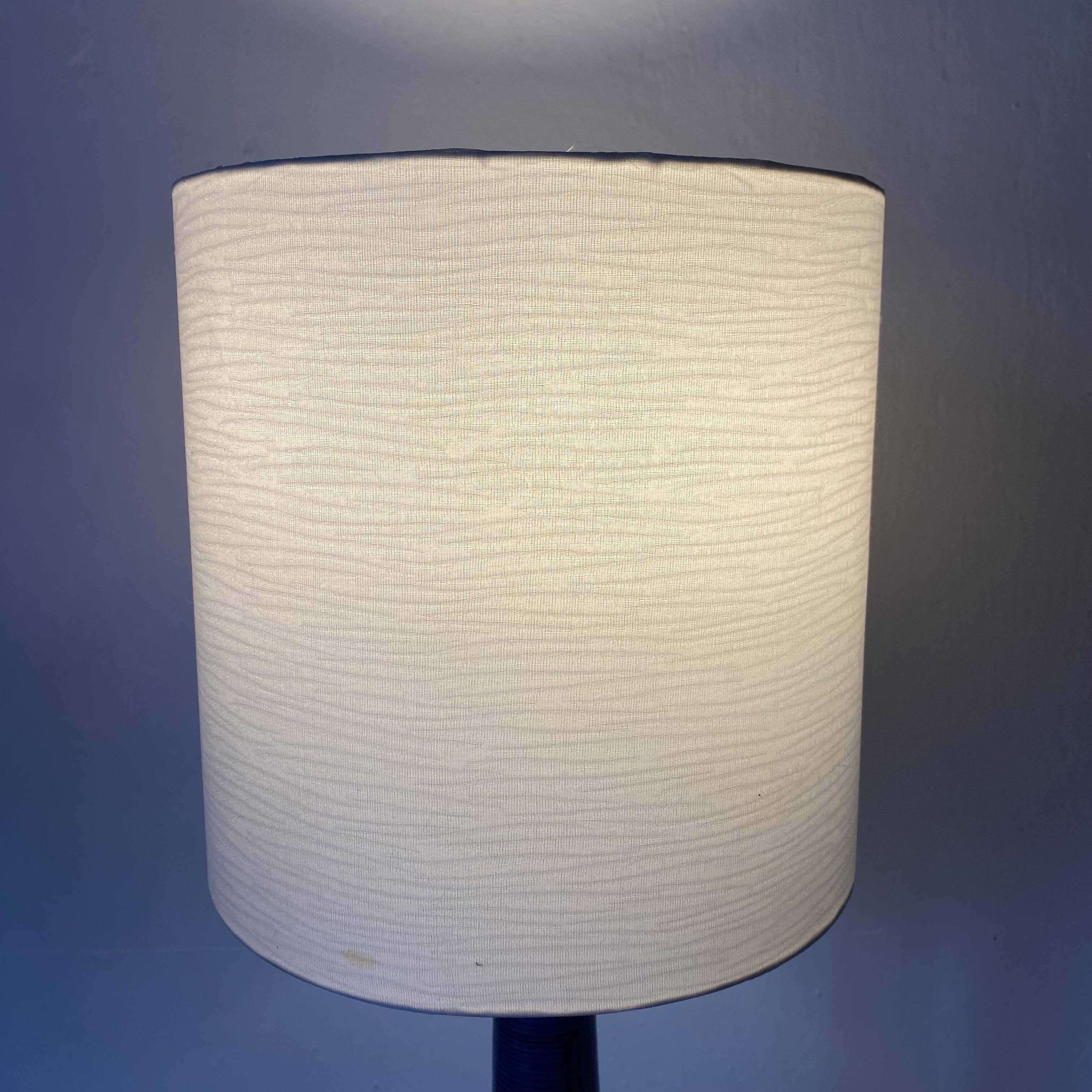 Vintage Scandinavian ceramic lamp, 70s