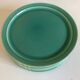 Set of 8 modernist plates in turquoise earthenware 1950 Villeroy and Boch