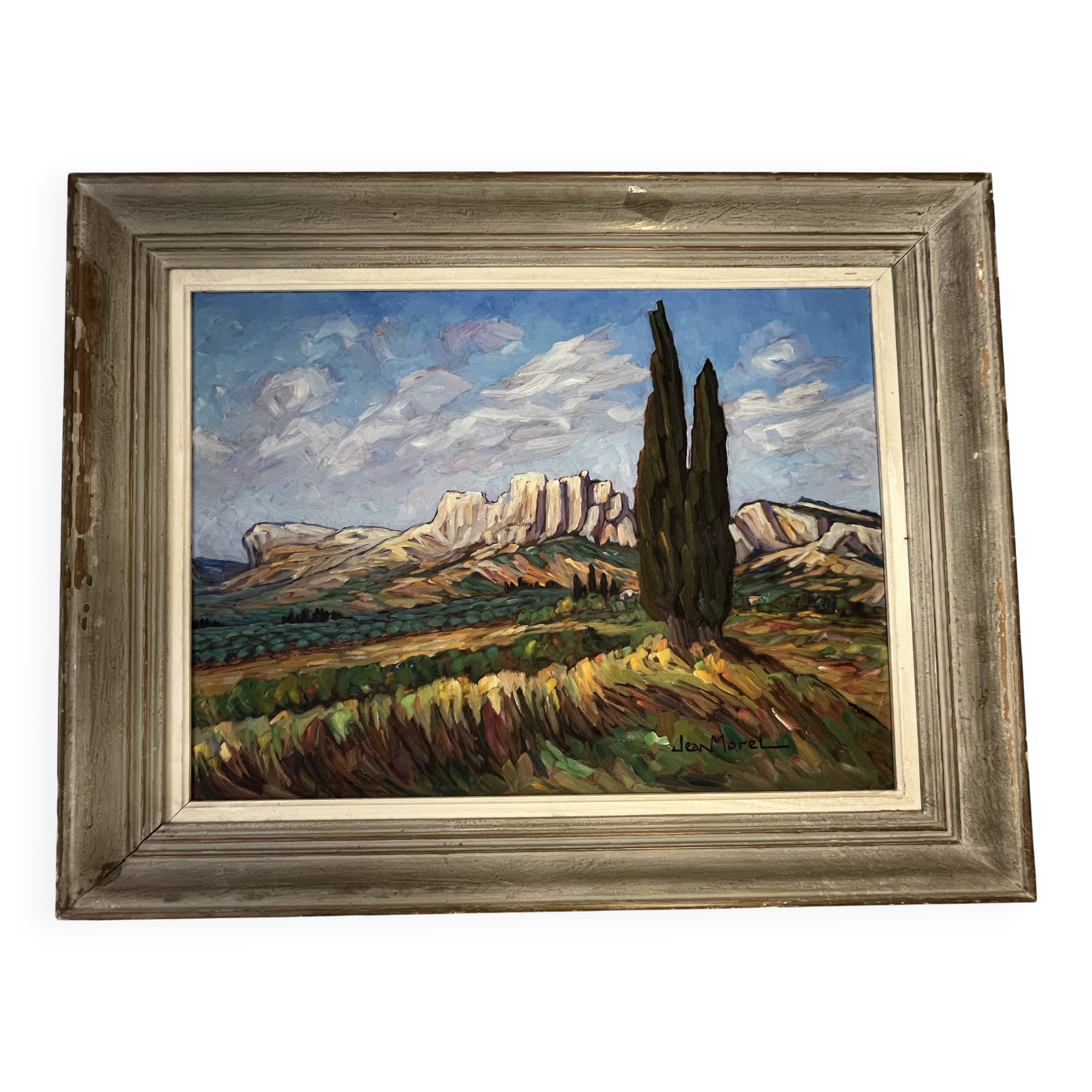 painting The Leases of Provence by Jean Morel