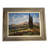painting The Leases of Provence by Jean Morel