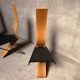 Series of 4 Chairs by Pietro Arosio for Airon 1980