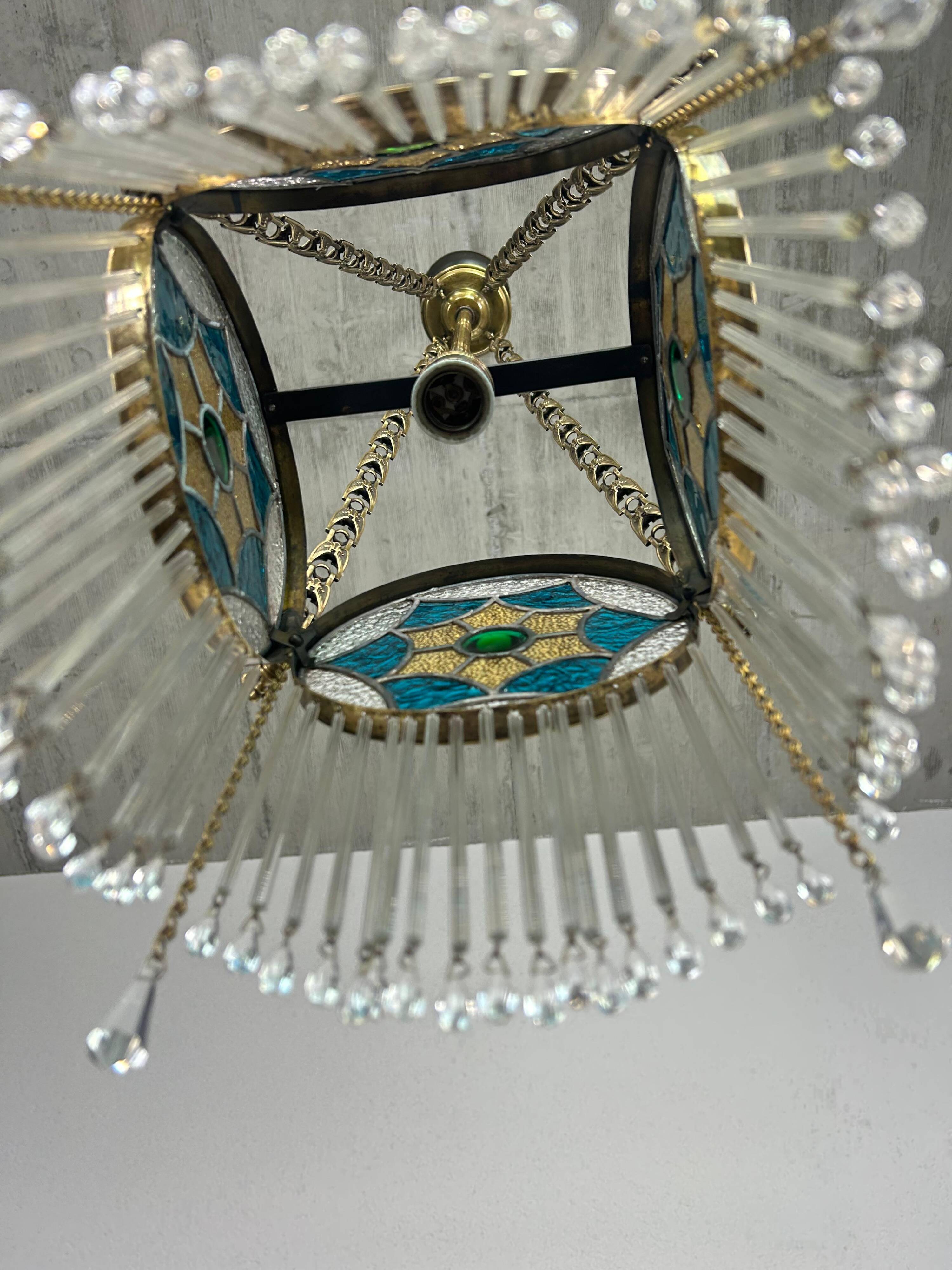 Jugendstil pendant lamp