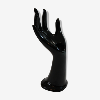 Black ceramic hand
