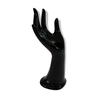 Black ceramic hand