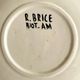 Dish "with fish" Roland Brice and Fernand Léger Biot 50s