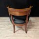 Restoration walnut office chair