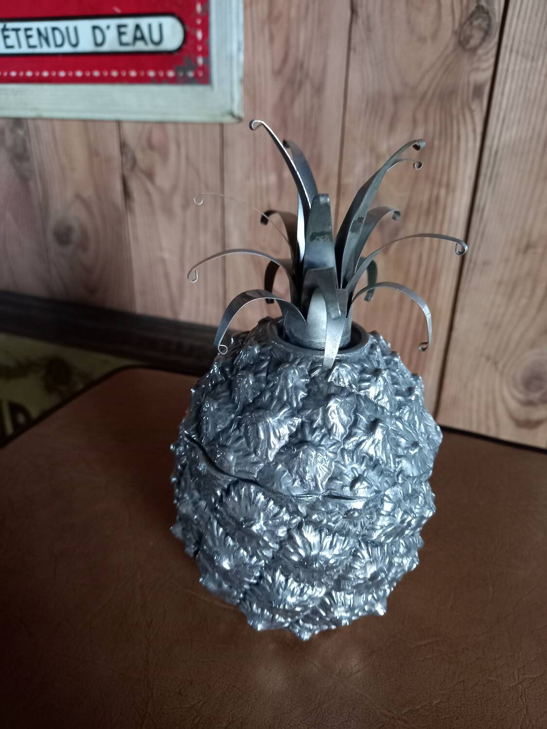 Pineapple sugar bowl, 1970s