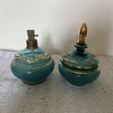 Flaçon et pot ancien