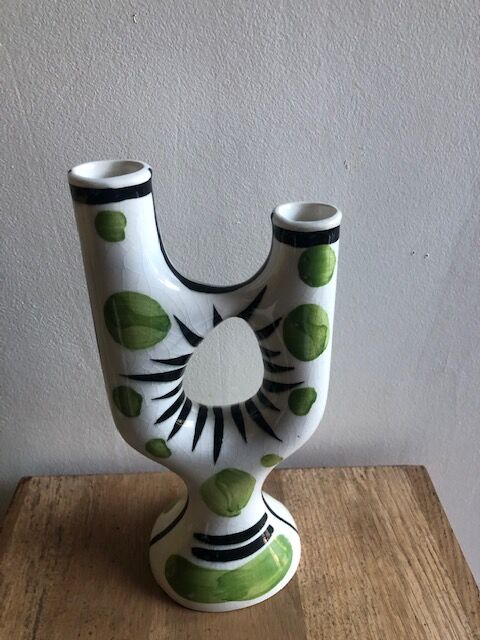 Ceramic candle holder Revernay 1950