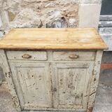 Buffet parisien patine ancienne