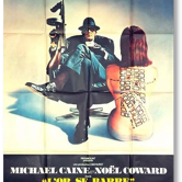 Affiche vintage film ancienne L'or se barre Michael Caine