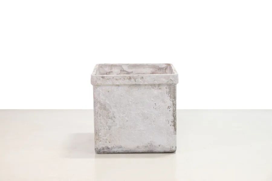Square Willy Guhl planters for Eternit