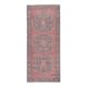 Vintage Turkish handmade rug 146x338 cm